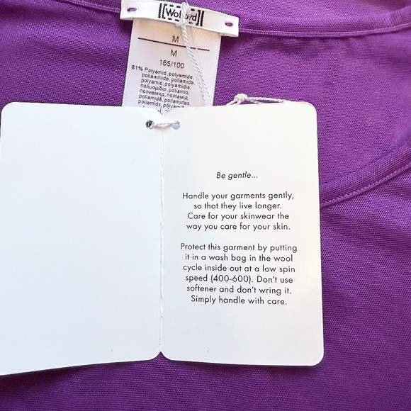 Wolford sheer mesh t-shirt or coverup - Picture 10 of 11